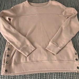 Abercrombie & Fitch Women’s Side Snap Sweatshirt